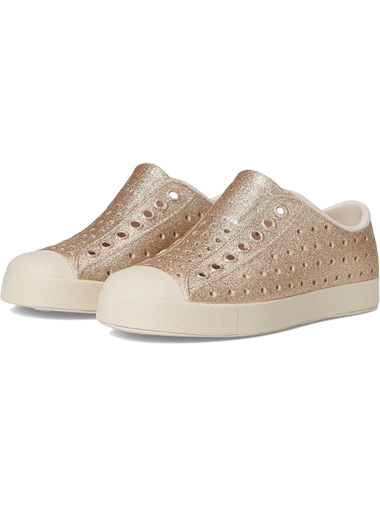 Pink Native Shoes Kids Jefferson Bio-Bling (Little Kid/Big Kid)