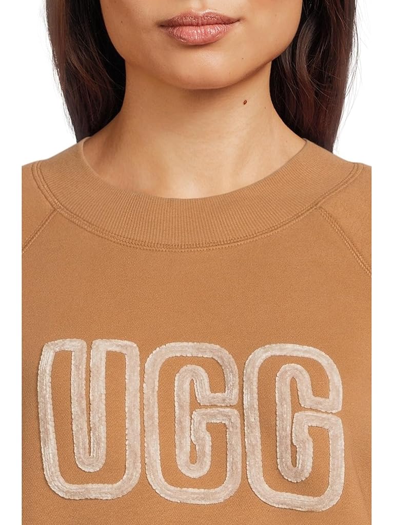 Brown UGG Ugg Logo Crewneck