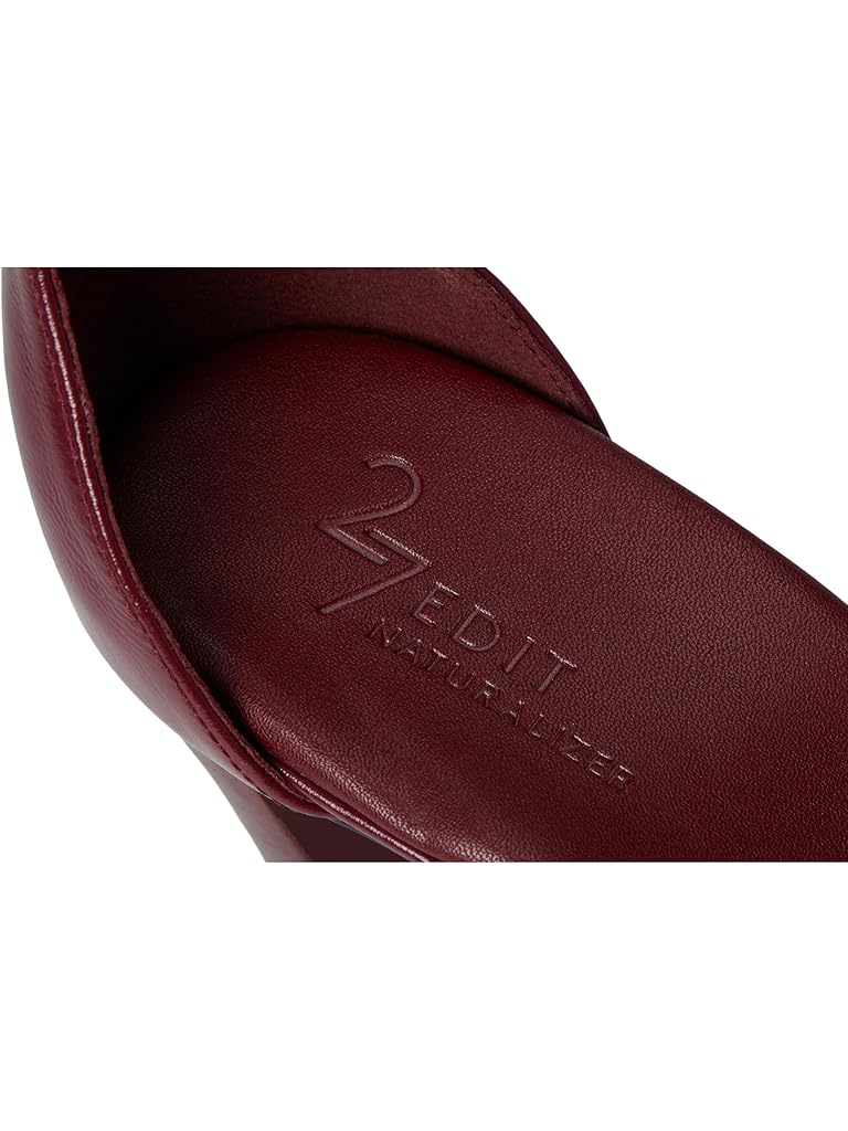 Burgundy Naturalizer Delphie Strappy Sandals