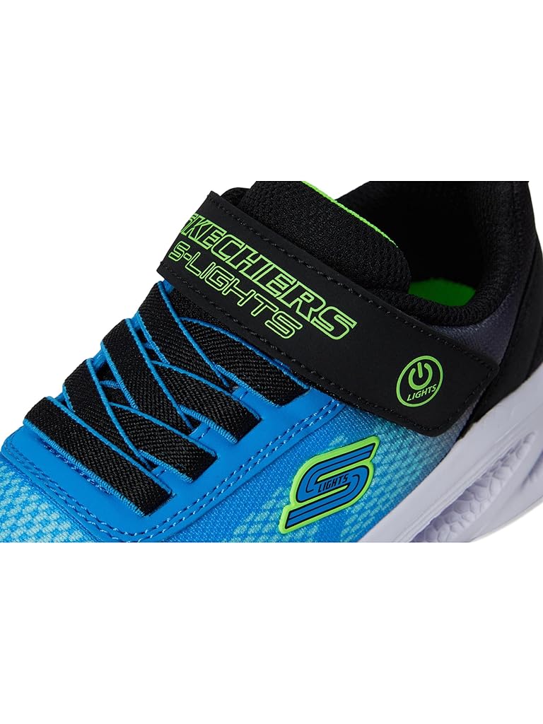 Black SKECHERS KIDS Meteor-Lights-Krendox 401495L (Little Kid/Big Kid)